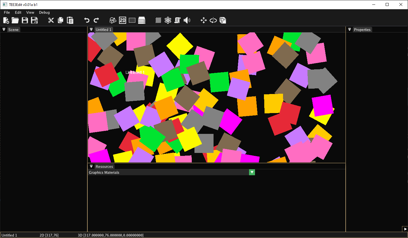Example of the new, multi-document, dockable interface